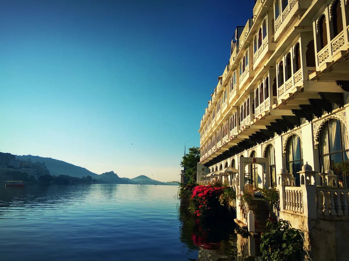 Udaipur · Palace & lake